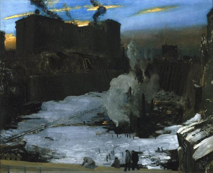 George Wesley Bellows Pennsylvania Station Excavation